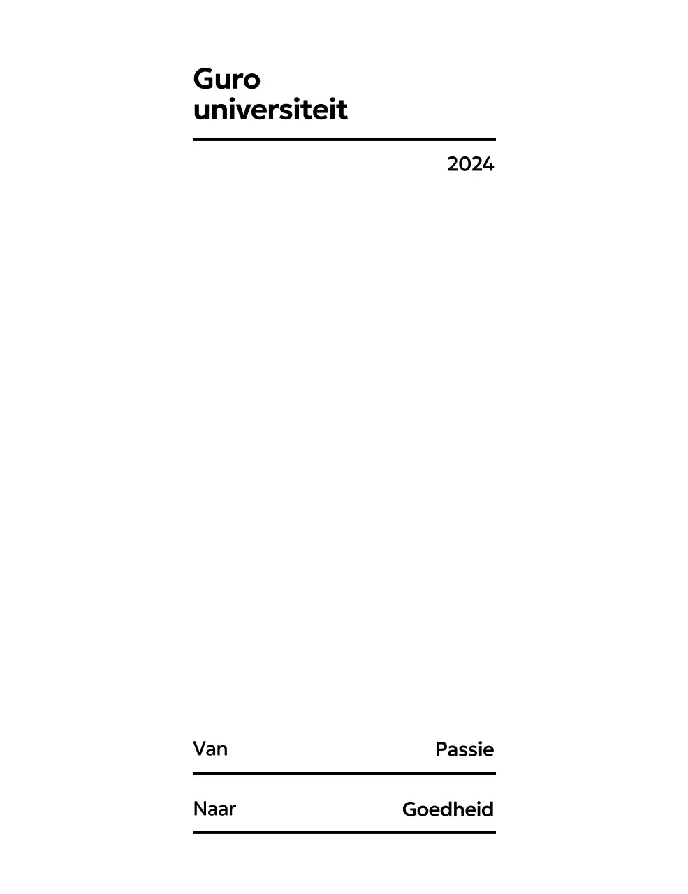 Strak, stijlvol ontwerp met kalligrafie en lijnen