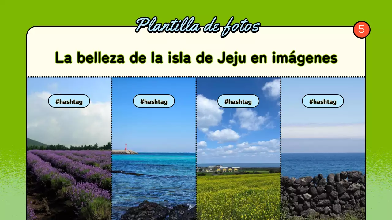 Guía de los barrios verdes y naranjas de Jeju