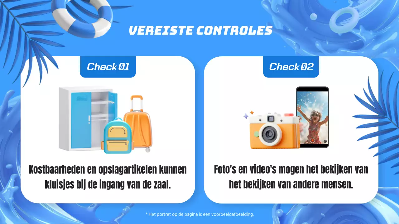 Aankondiging van het Blue Summer Festival