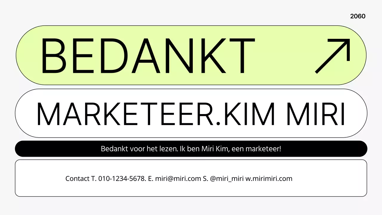 Eenvoudige printbare portfolio in grijs en limoengroen