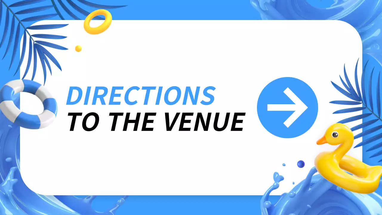 Blue Trendy Summer Announcement Presentation