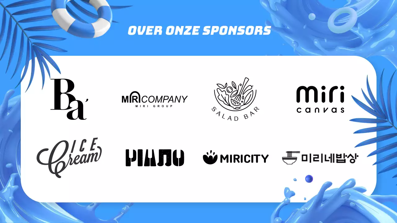 Aankondiging van het Blue Summer Festival