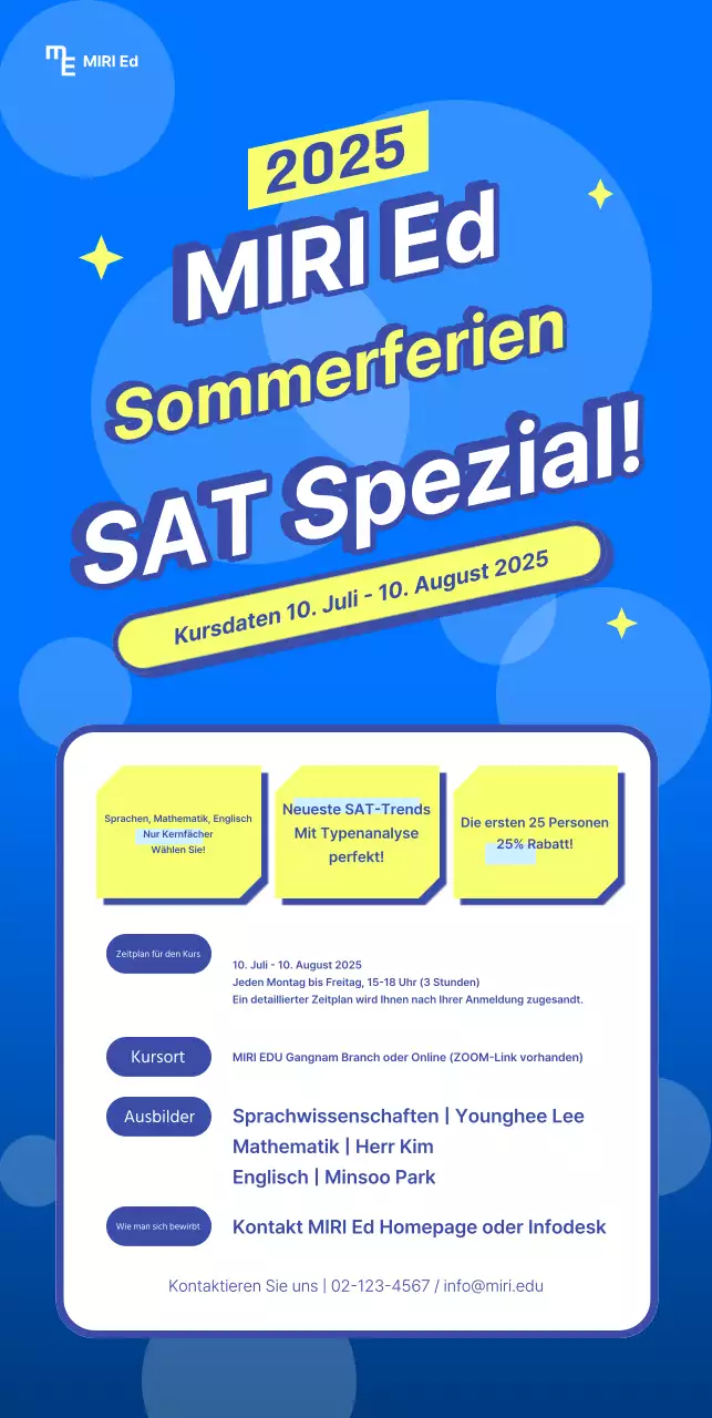 Das blaue Banner, das die Sommersession für Prüflinge ankündigt