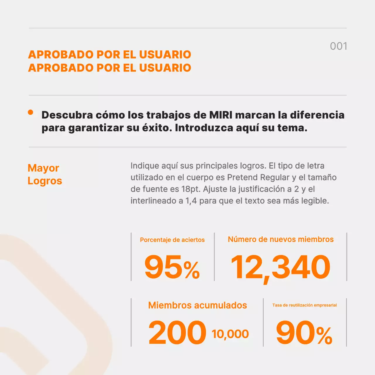 Promover una plataforma de búsqueda de empleo en negro y naranja de moda