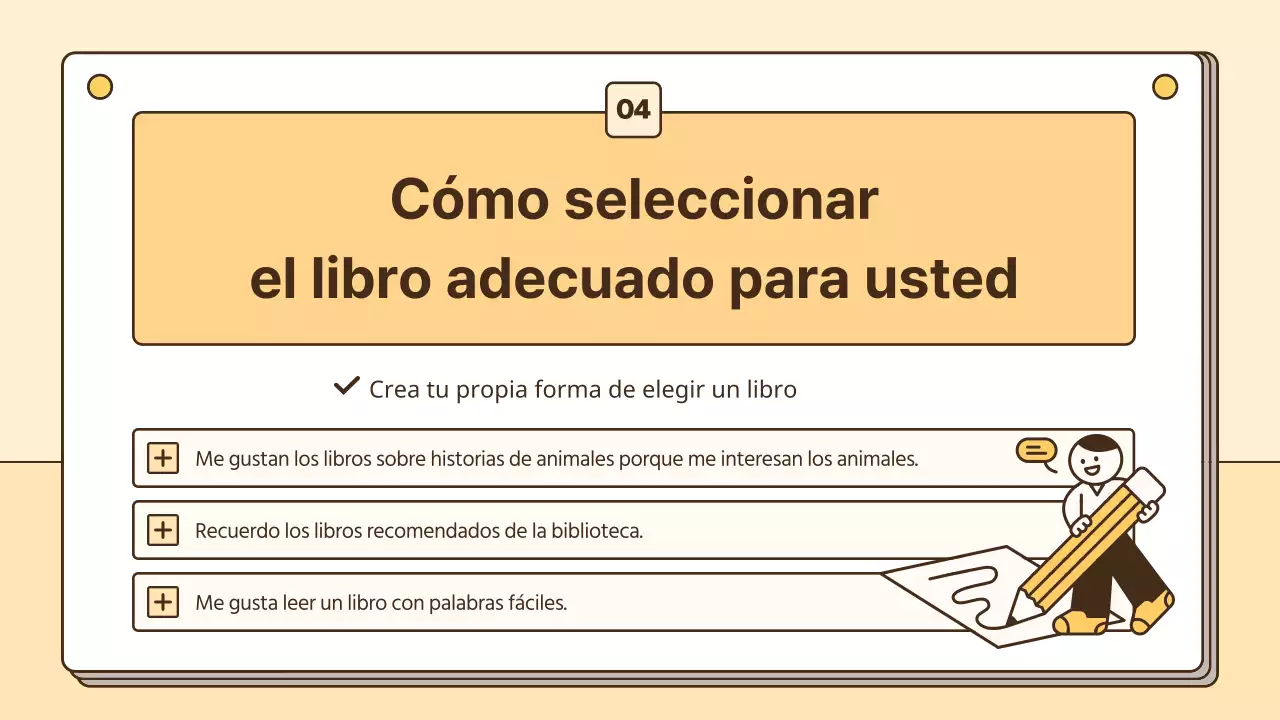 Recursos de habilidades lectoras para estudiantes de amarillo y blanco