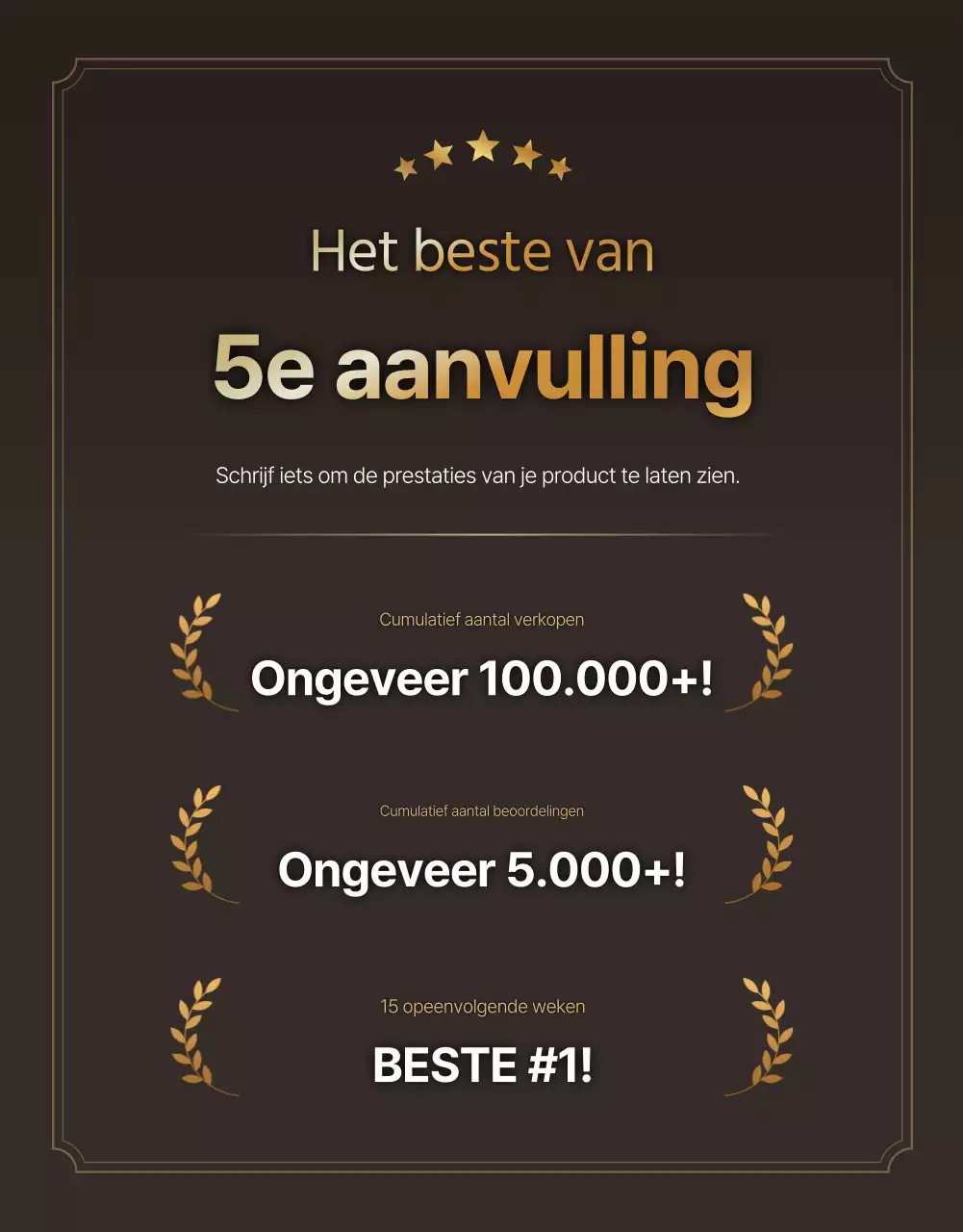 Eenvoudige mode-advertentie in beige