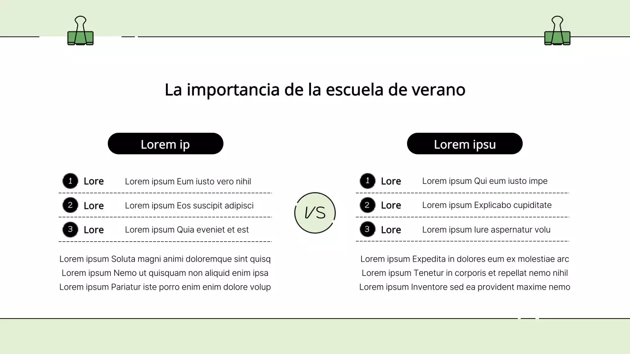 Promocionar los especiales de vacaciones escolares de colores vivos