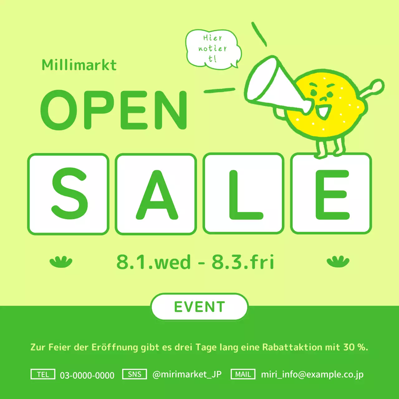 Sparen Sie bei kitschigen grünen und gelb-grünen Artikeln!