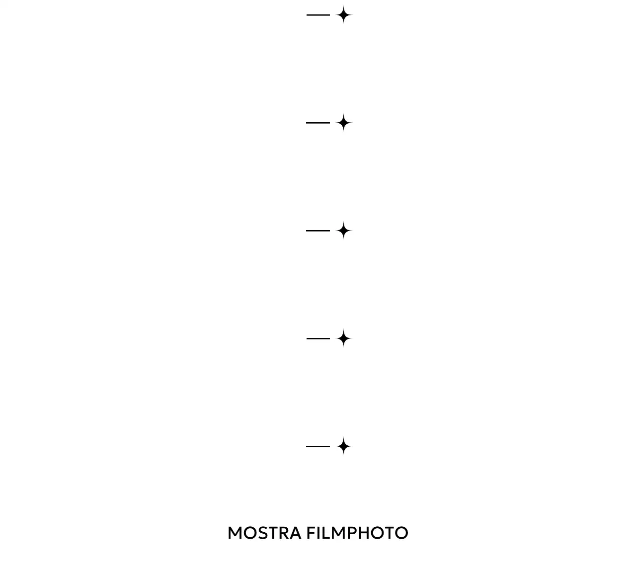 Merchandising da esposizione colorato e sentimentale con font serif, glitter e stelle cadenti