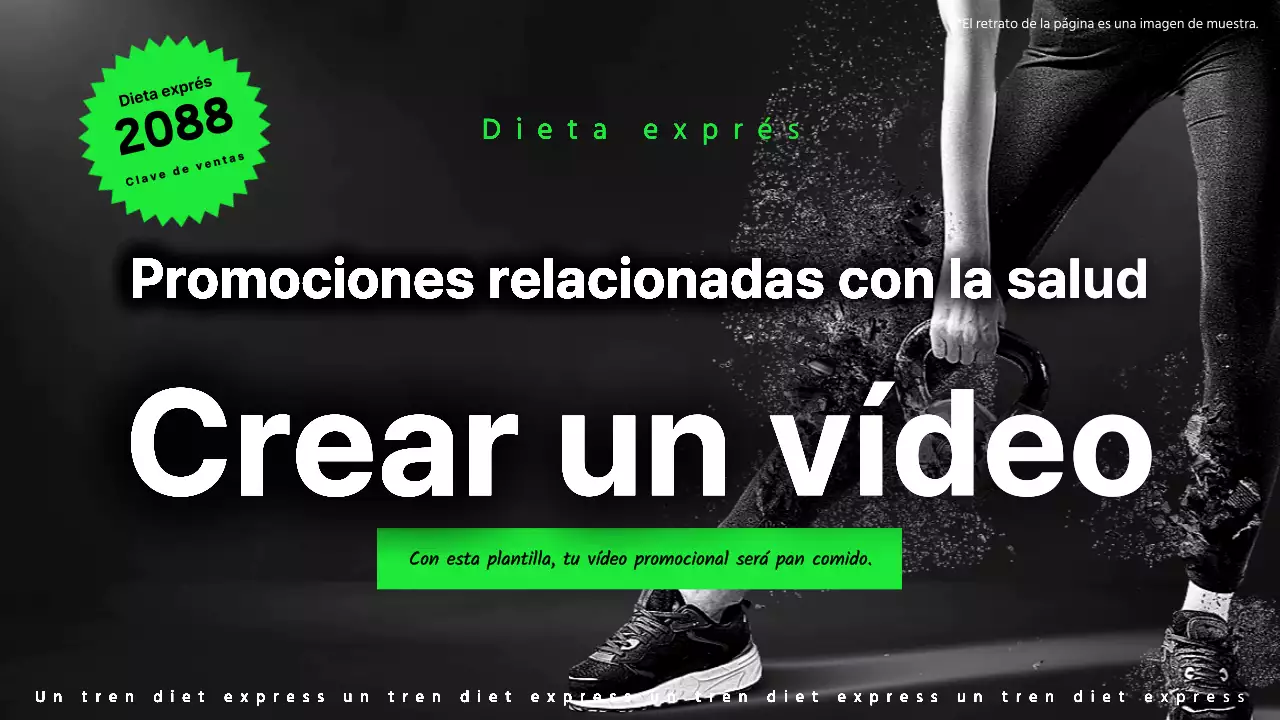 Promociona tu gimnasio con detalles en negro y verde lima