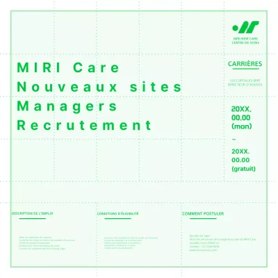 Un guide simple, vert et blanc, pour le recrutement des managers