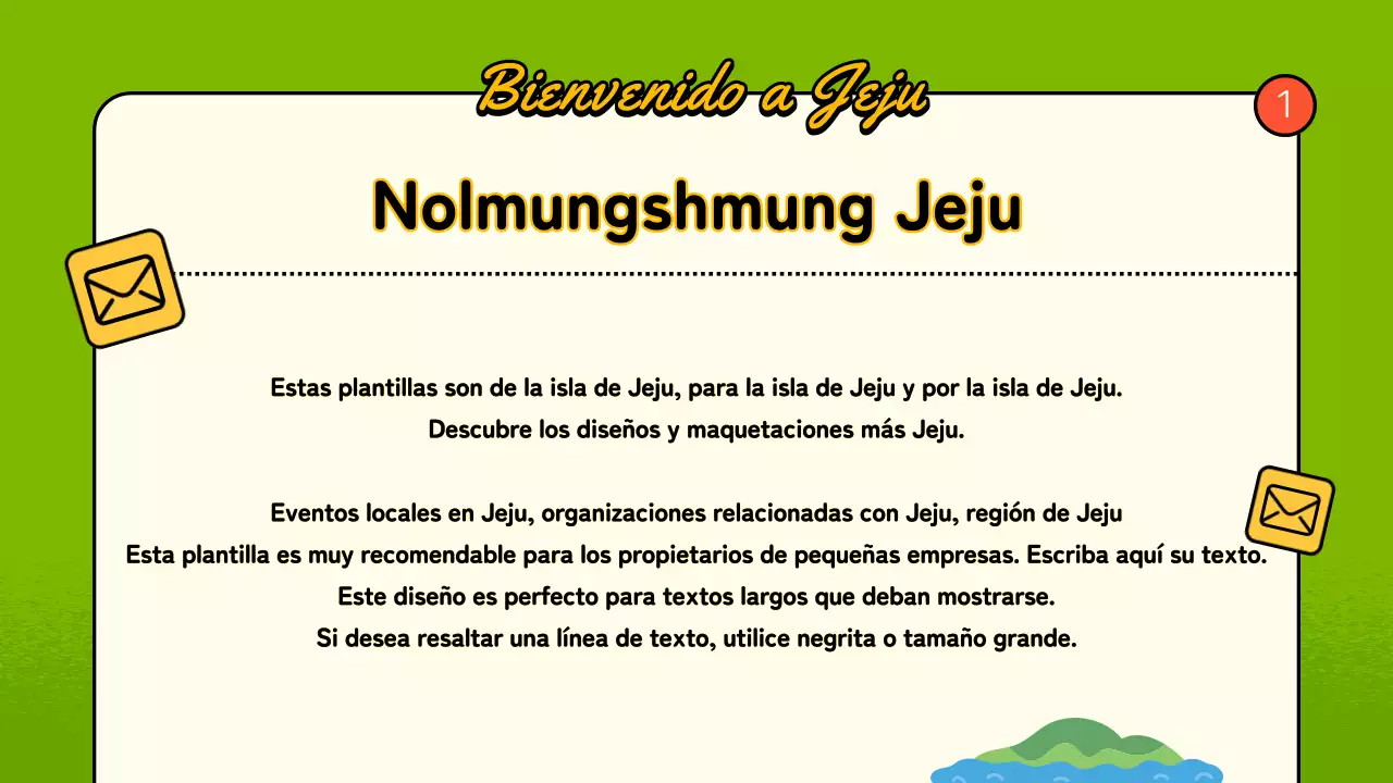 Guía de los barrios verdes y naranjas de Jeju