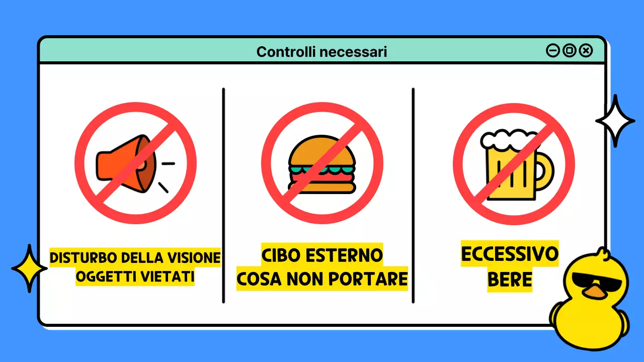 Annuncio di un festival estivo kitsch in blu