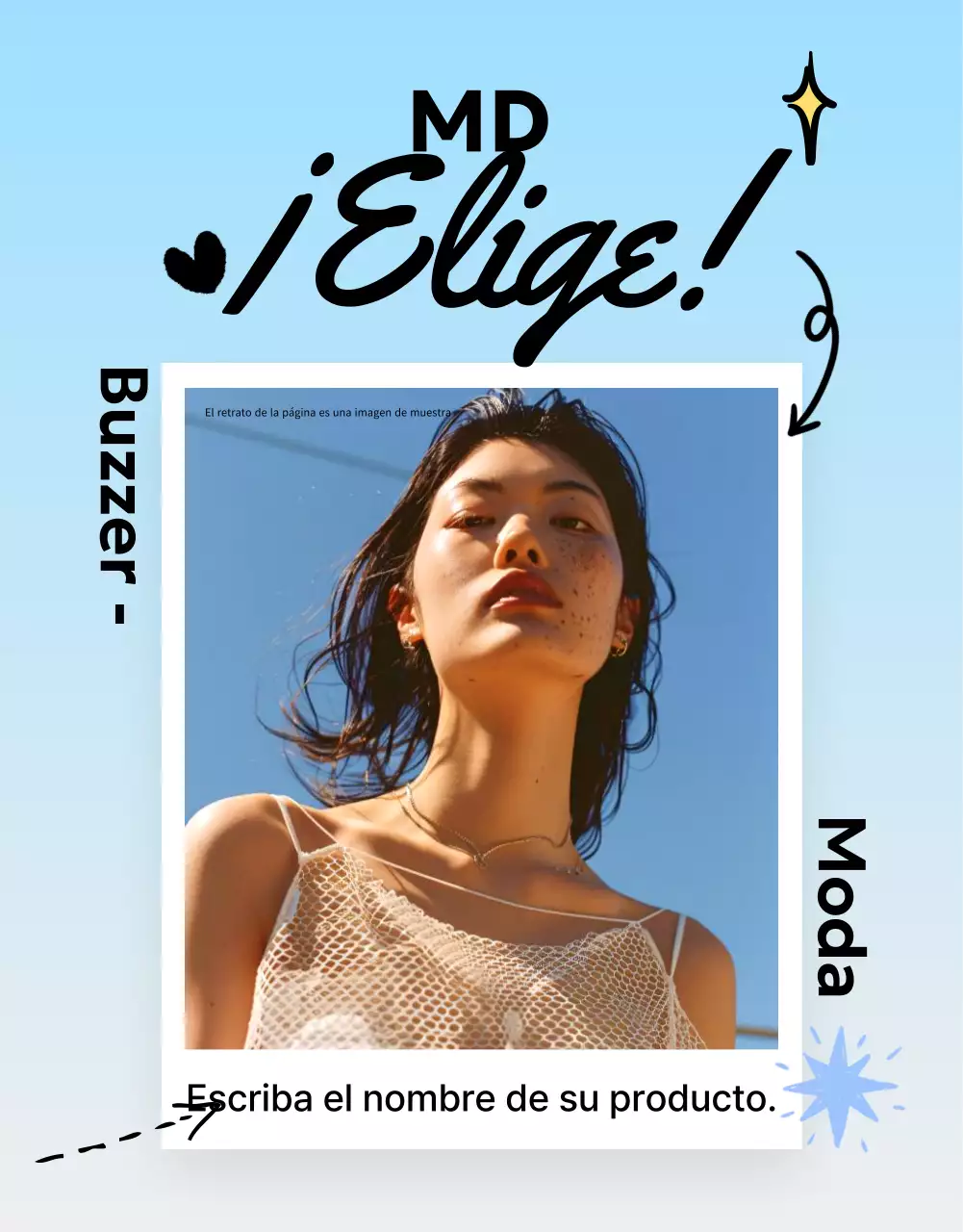 Guía de conjuntos en azul y azul claro