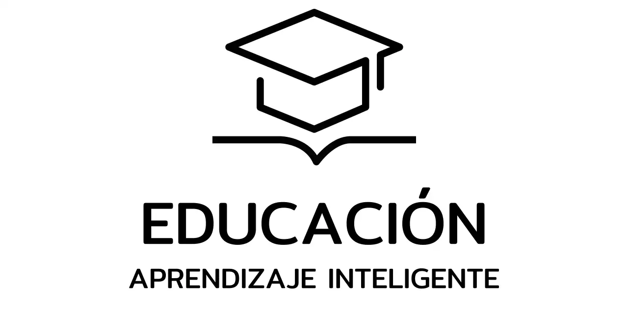 Aprendizaje inteligente con gorra de bachillerato y logotipo de ilustración de libros