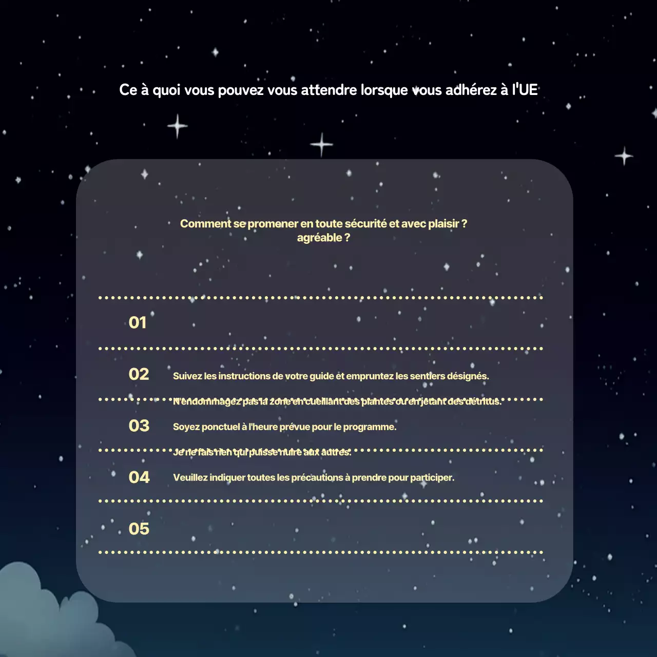 Les marches de quartier jaunes et noires sont désormais ouvertes aux participants