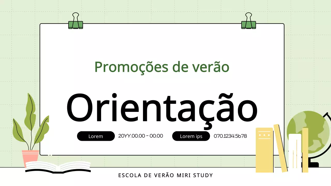 Promover os especiais de férias escolares com cores vivas