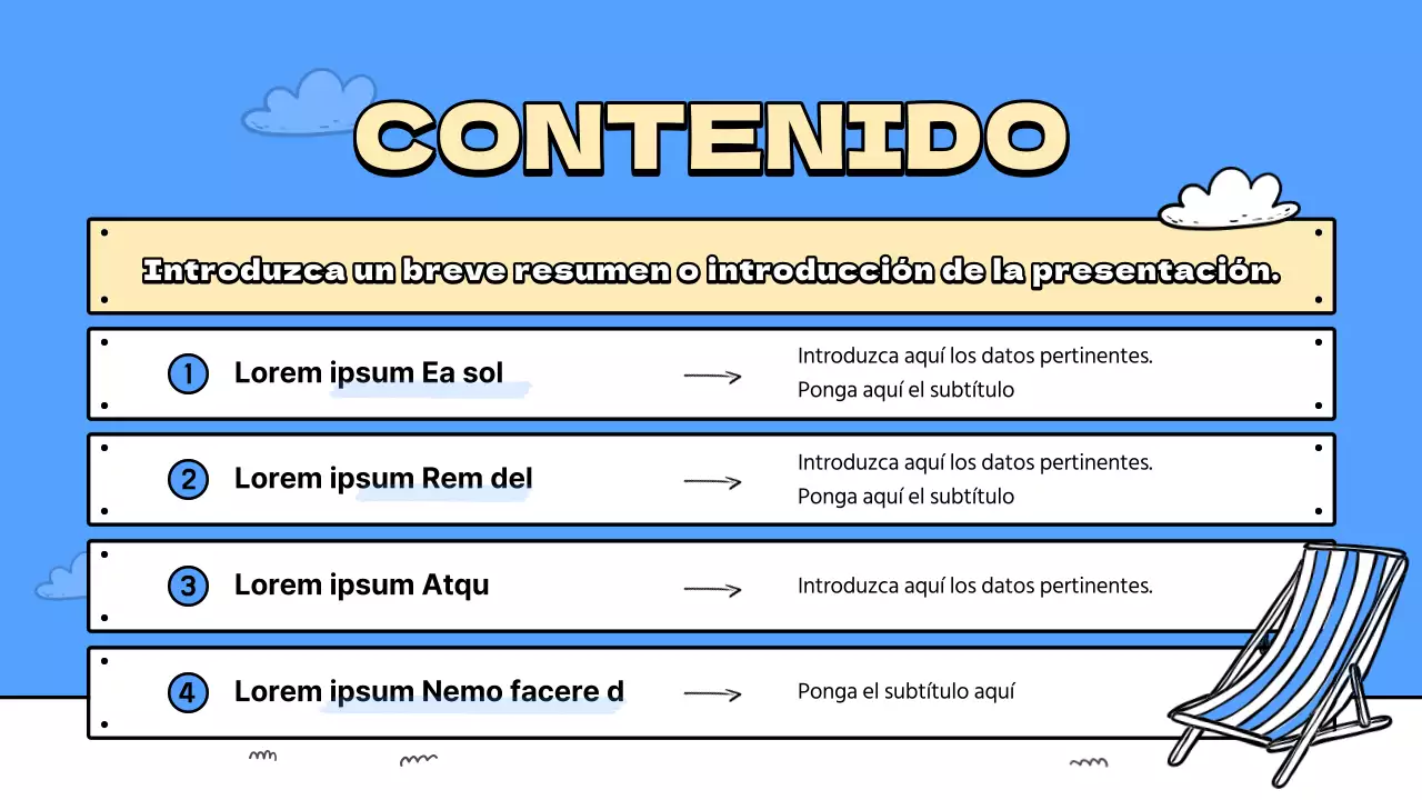 Guía de las bonitas playas azules y amarillas Planes de lecciones