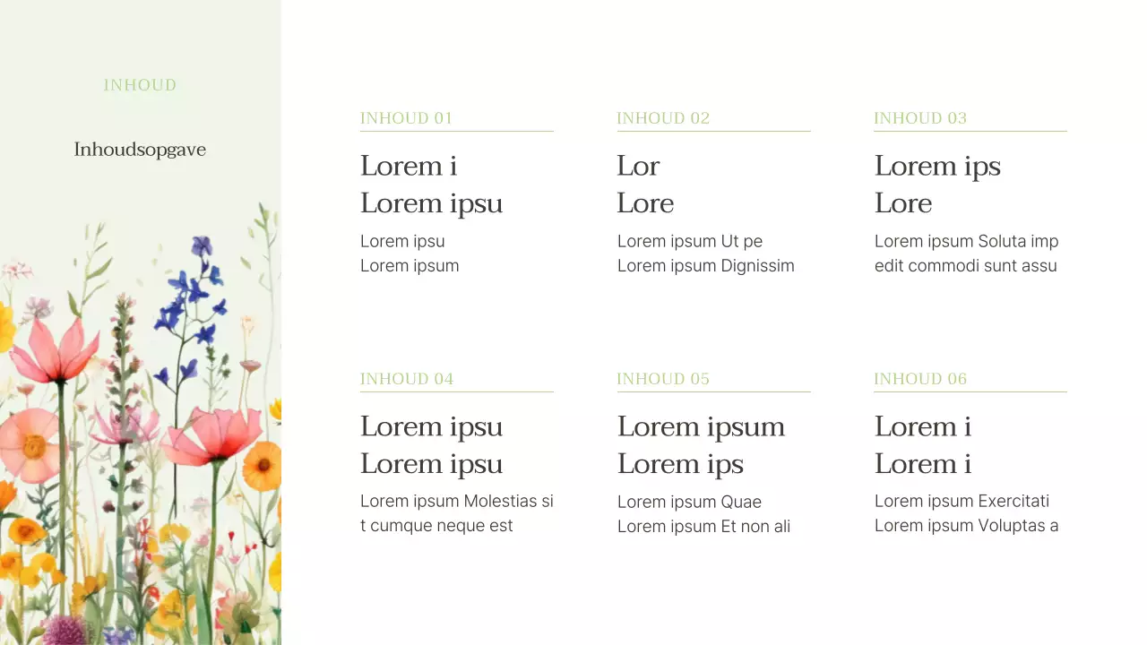 Luxueuze zomerbloemen in chartreuse presentatie