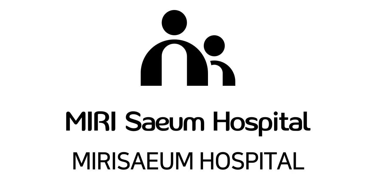 Hospital logo with a simple illustration concept