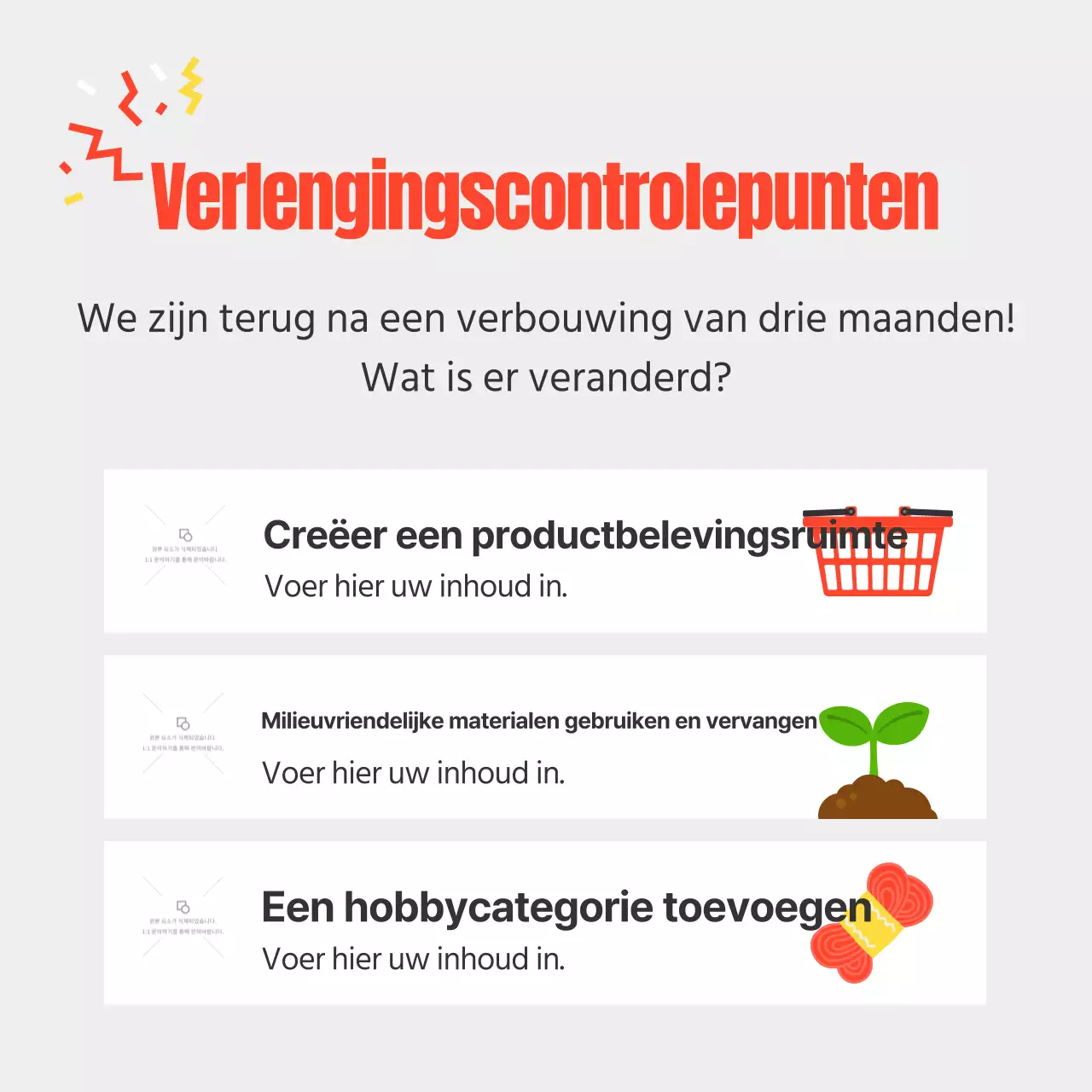 Een evenement met een mooie gele achtergrond aankondigen om het bekend te maken