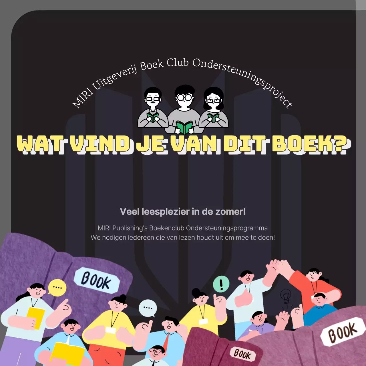 Bevorder steun voor een eenvoudige boekenclub over sodomie