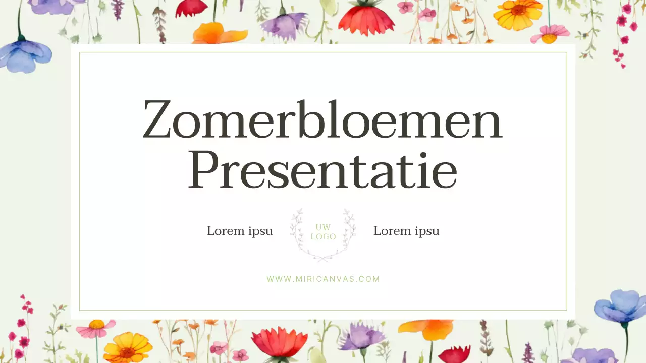 Luxueuze zomerbloemen in chartreuse presentatie