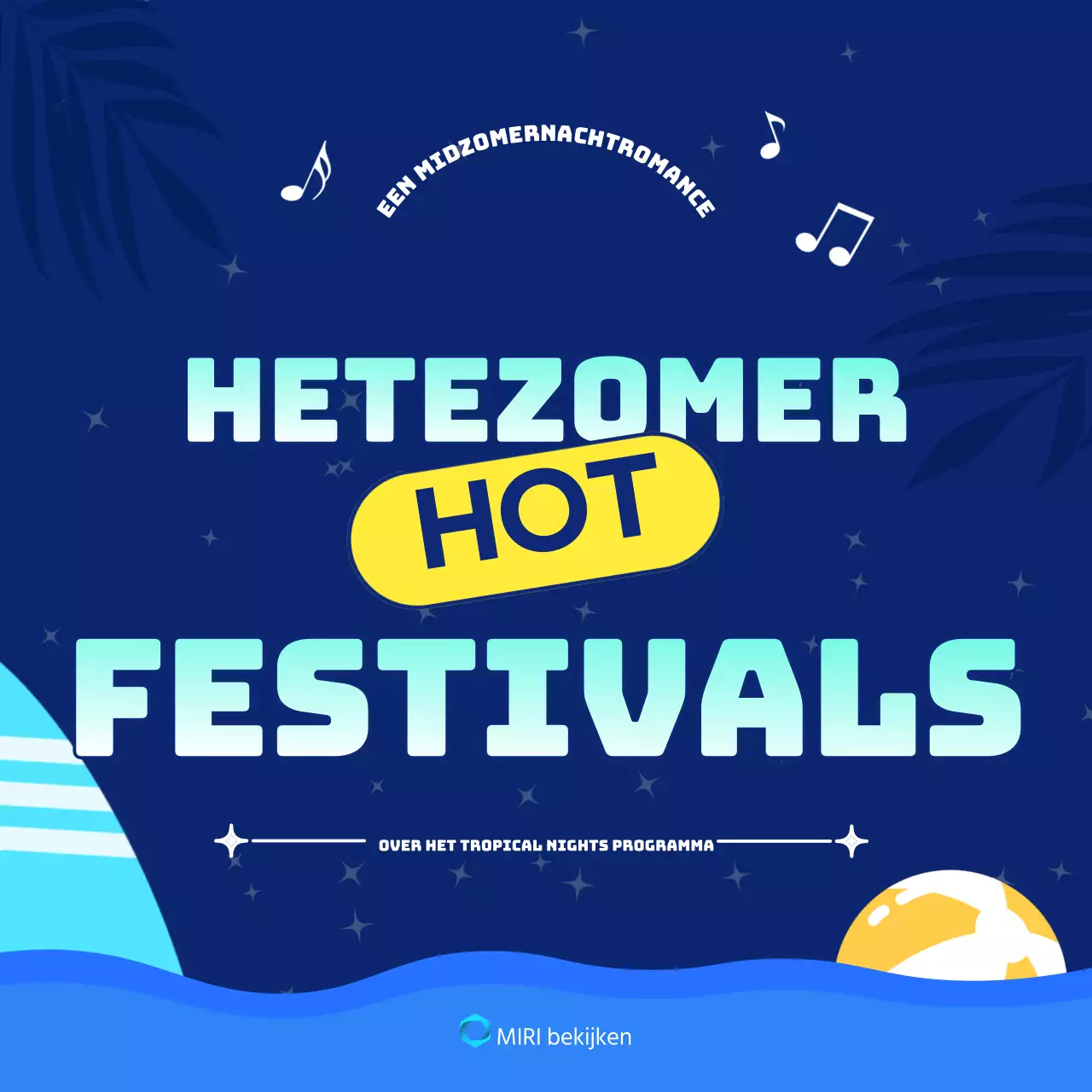 Promoot vakantiefeesten met vleugjes marineblauw en geel