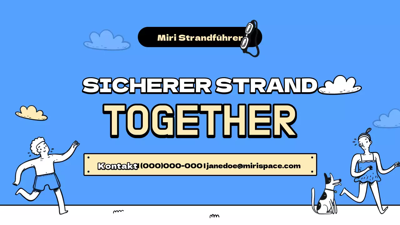 Ein Führer zu den schönen blauen und gelben Stränden Unterrichtspläne