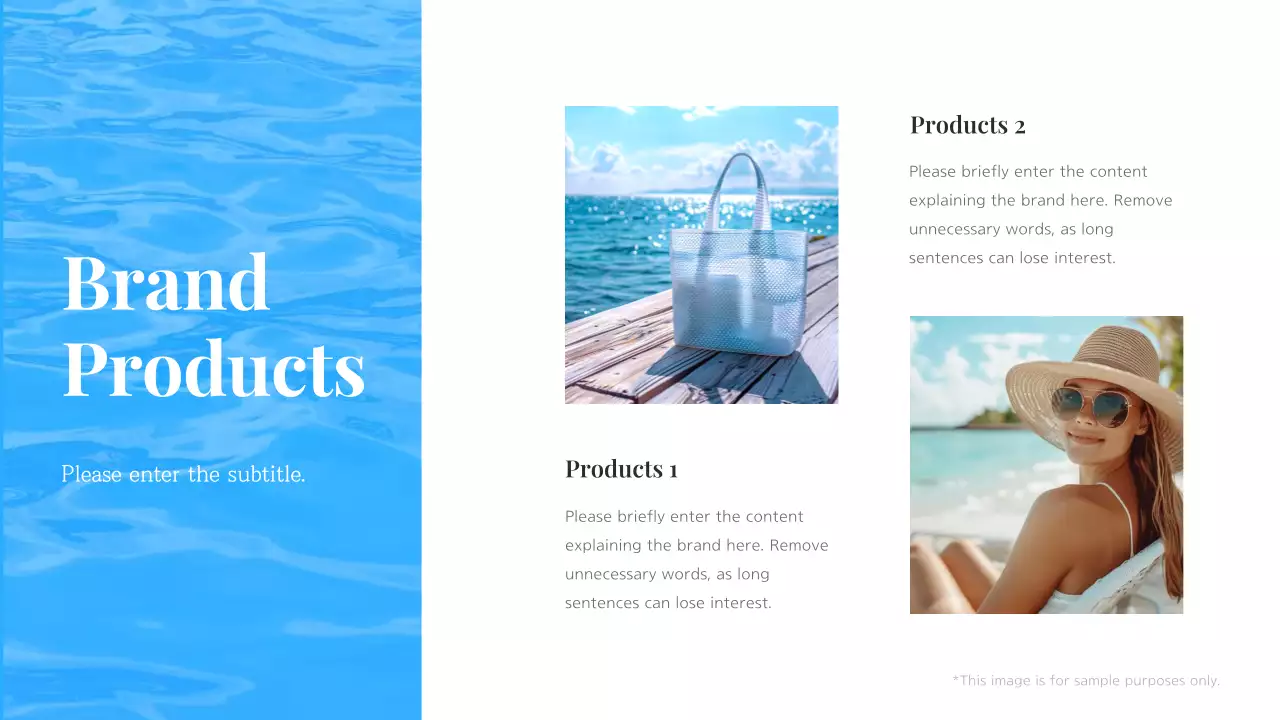 블루 모던 마케팅 프리젠테이션