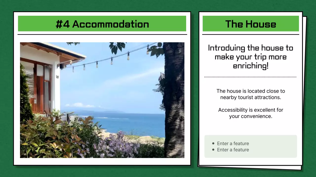 Green Playful Travel Guide Presentation