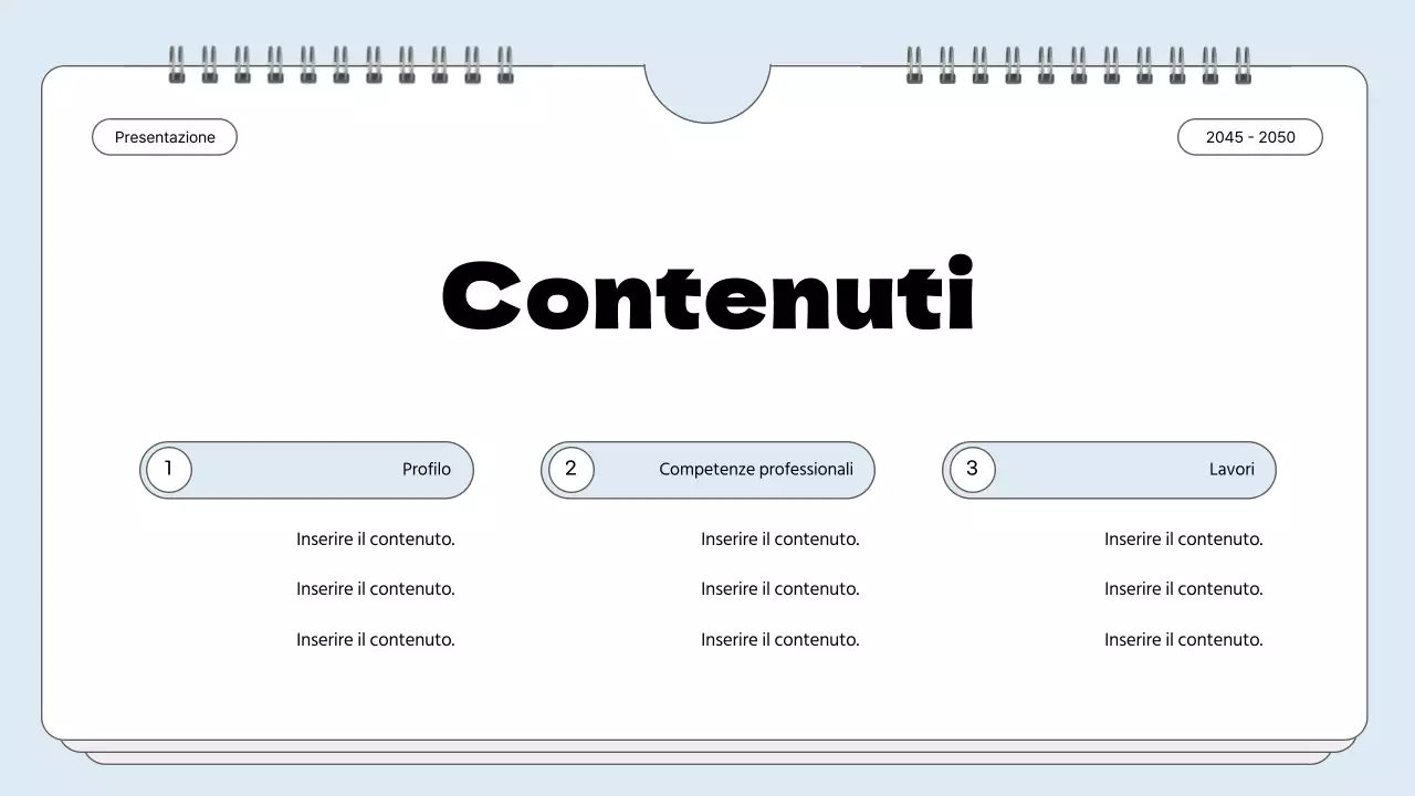 Portafoglio con cornice semplice in azzurro