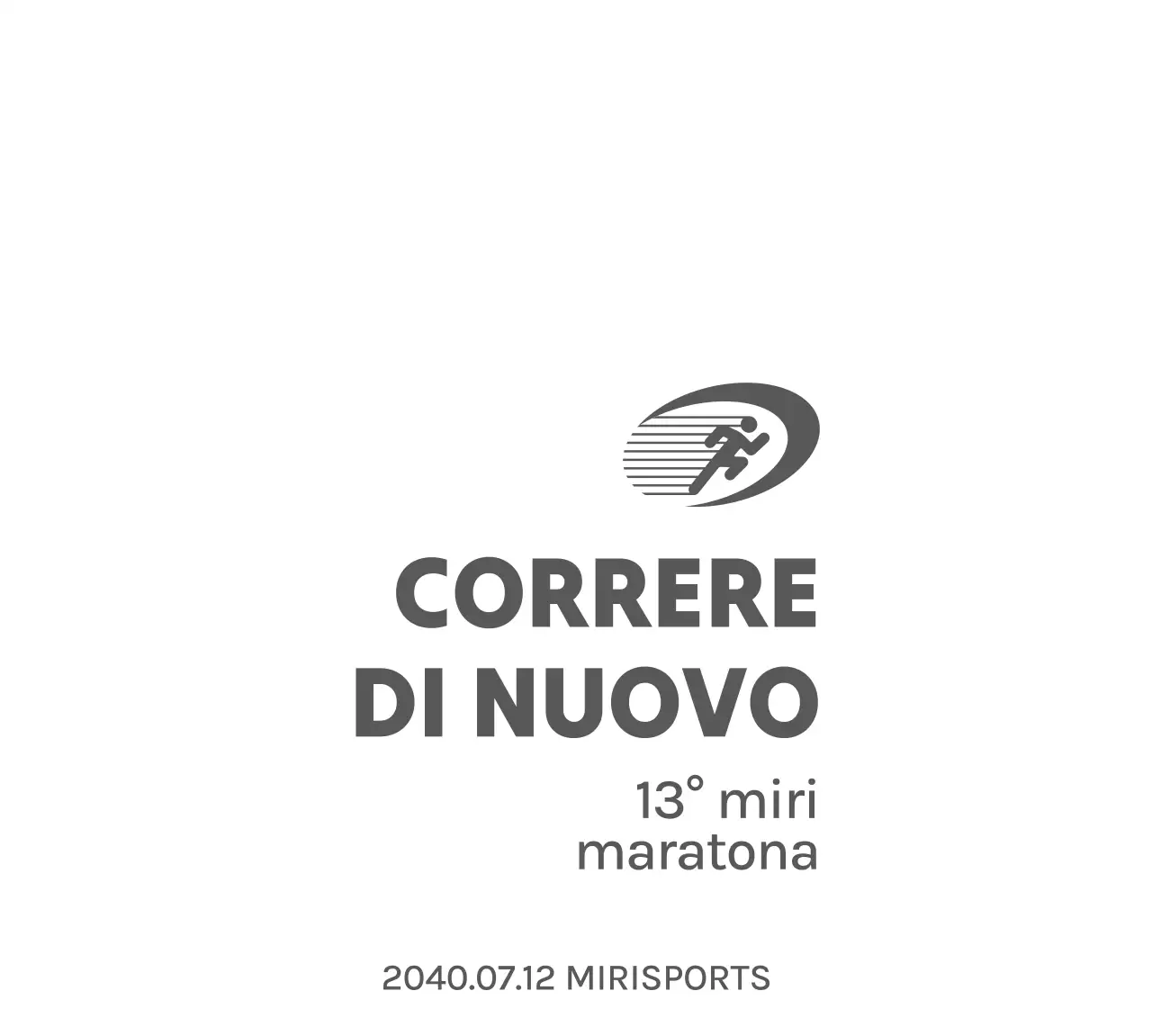 Running Crew, un'icona dinamica della corsa in stile gotico
