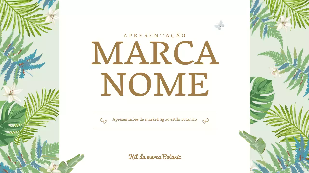 Promova a sua marca com um toque verde e natural