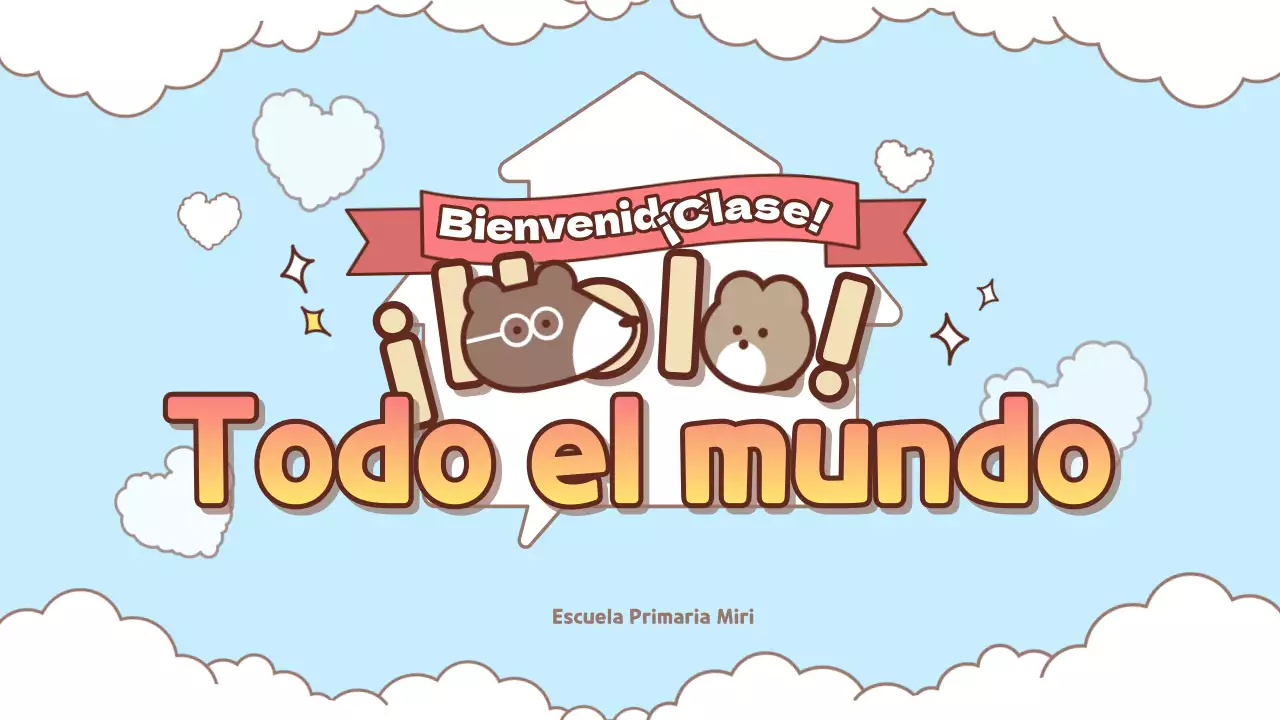 Bonito material didáctico de iniciación en azul claro y rosa