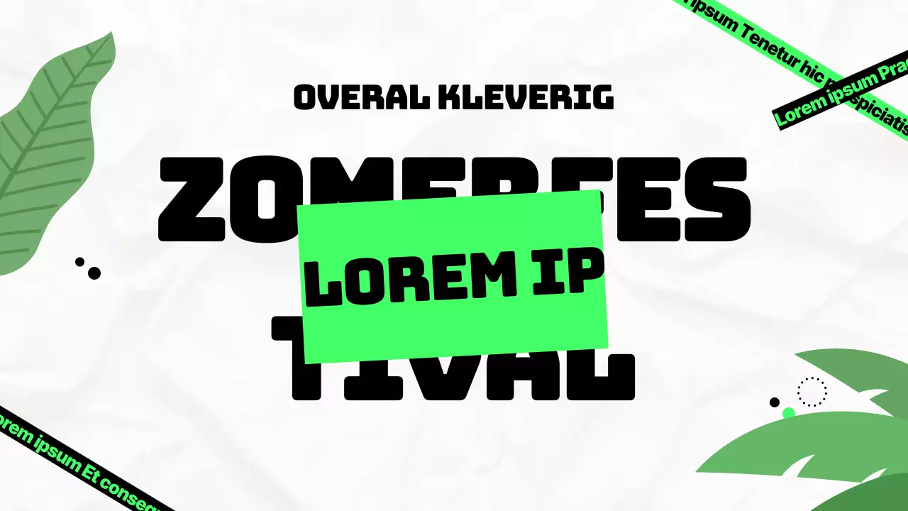 Festivalaankondigingen voor trendy publicaties op een grijze achtergrond