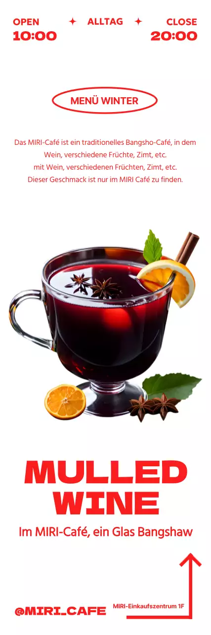 Bewerben Sie Ihr saisonales Wintermenü mit einem modernen Twist