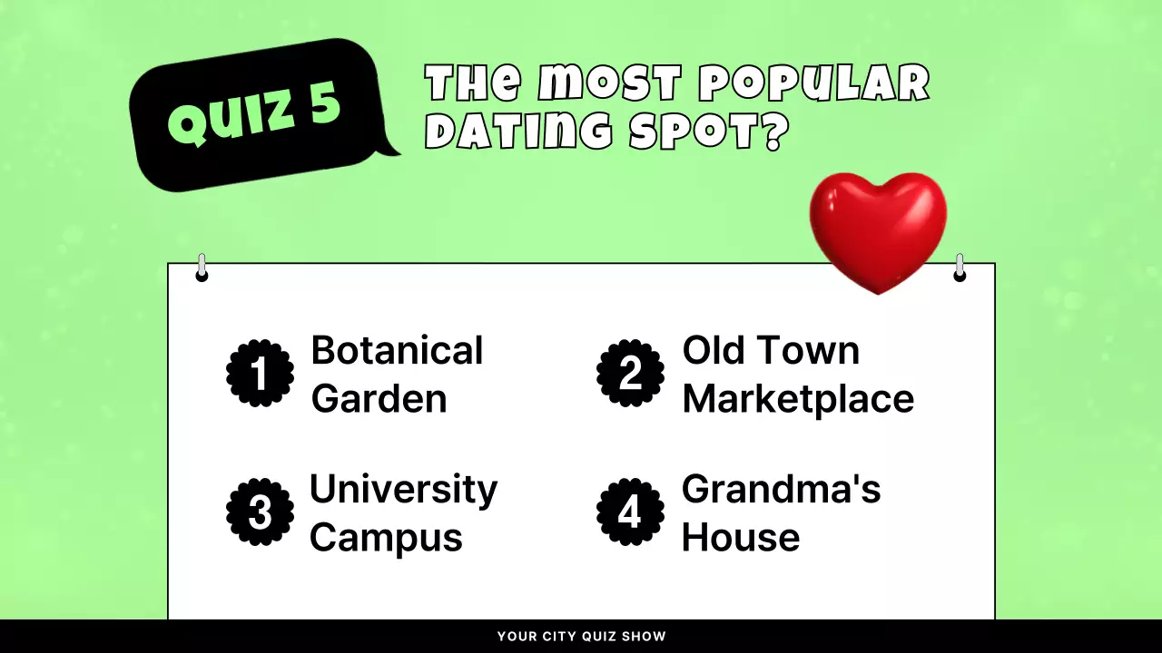 Gold Retro Quiz Promotion Presentation