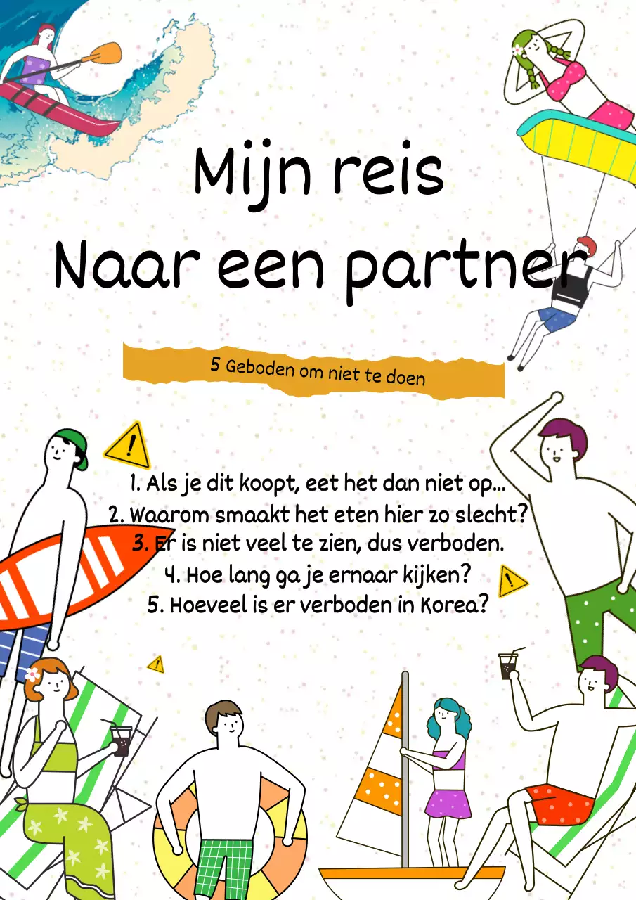 Tropische Reis 5 Geboden op een witte achtergrond