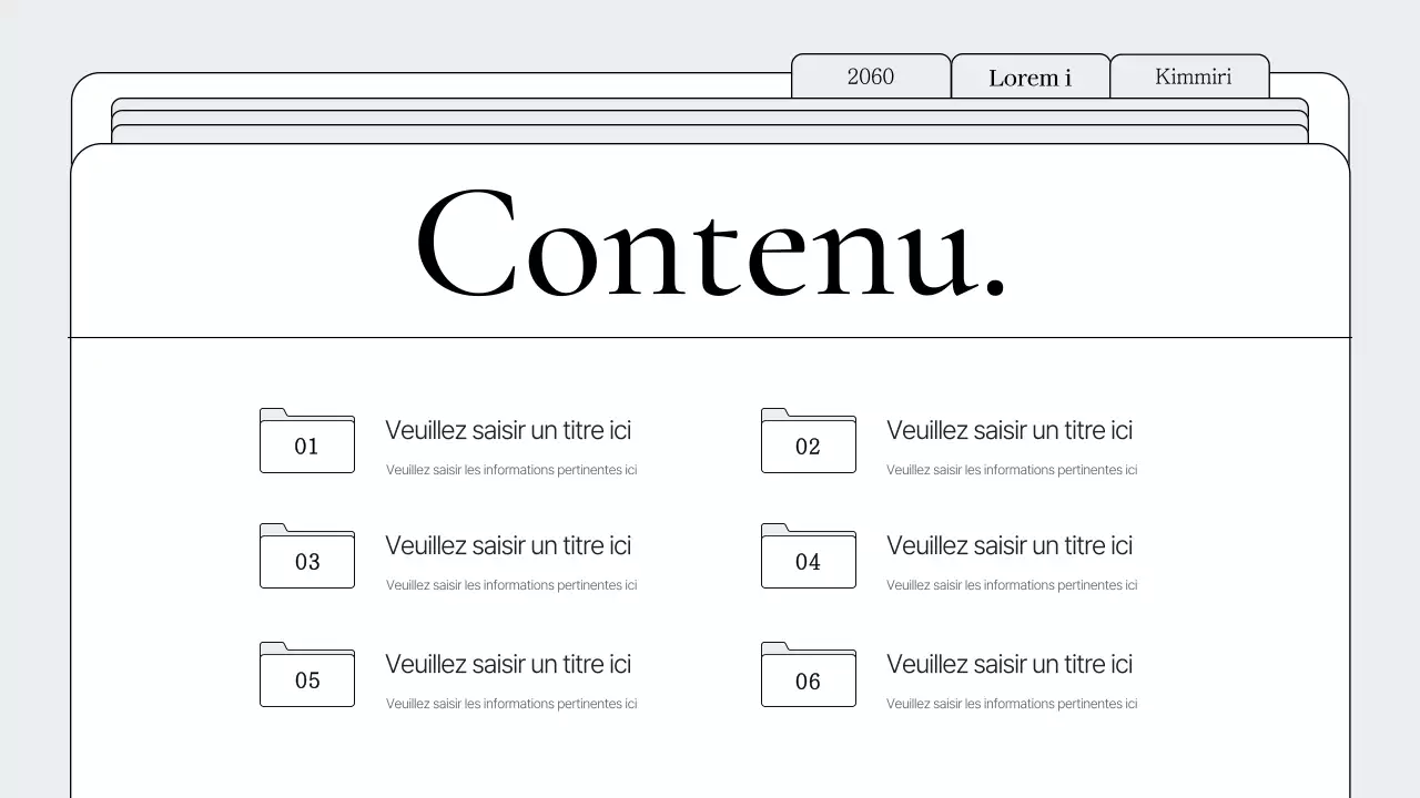 Portefeuille à cadre simple en blanc