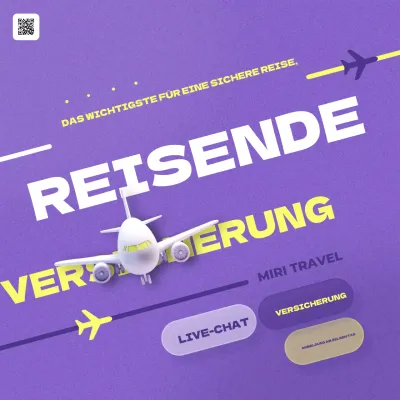 Die einfache Reiseversicherungsaktion von Borah und Yellow