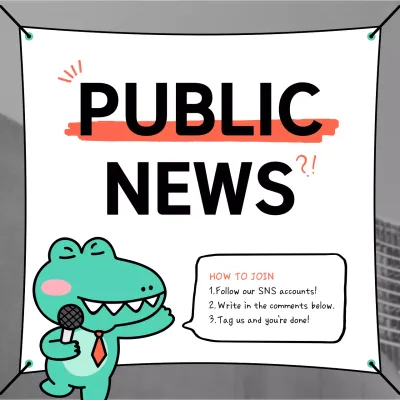 Coral Comic News Announcement Social Media Post