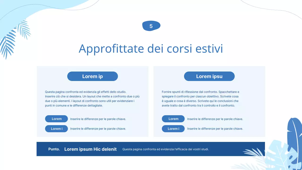 Promuovere le offerte speciali per le vacanze scolastiche con motivi geometrici blu chiaro