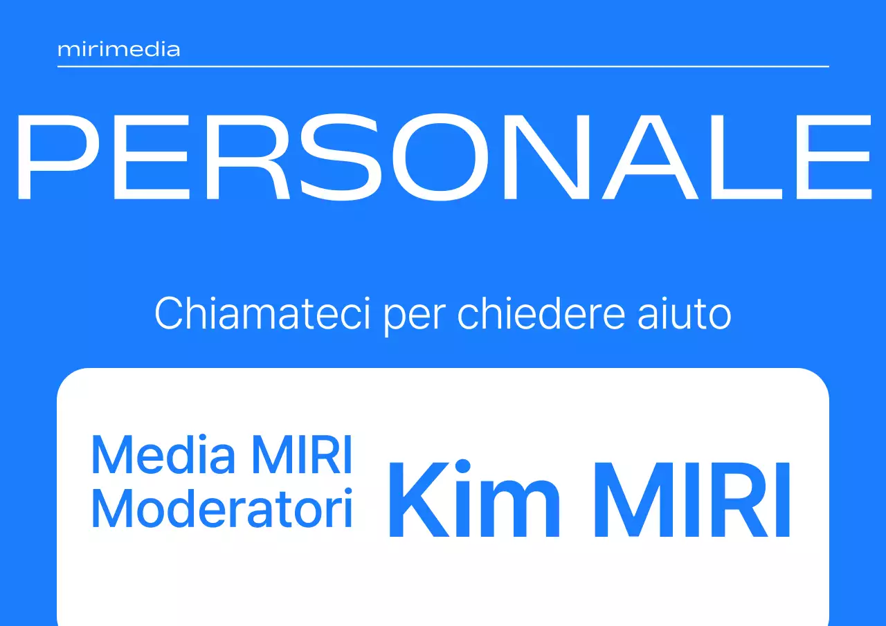 Sui semplici cartellini blu e bianchi per il personale dell'evento