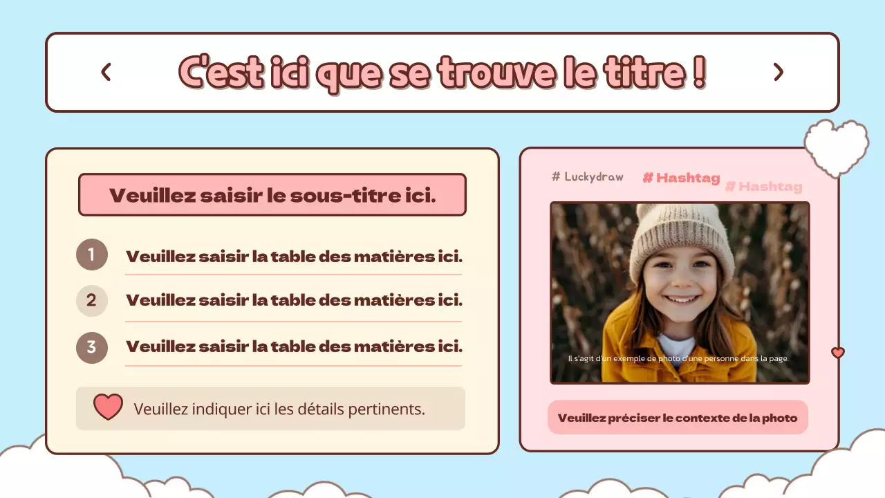 Matériel d'initiation mignon bleu clair et rose