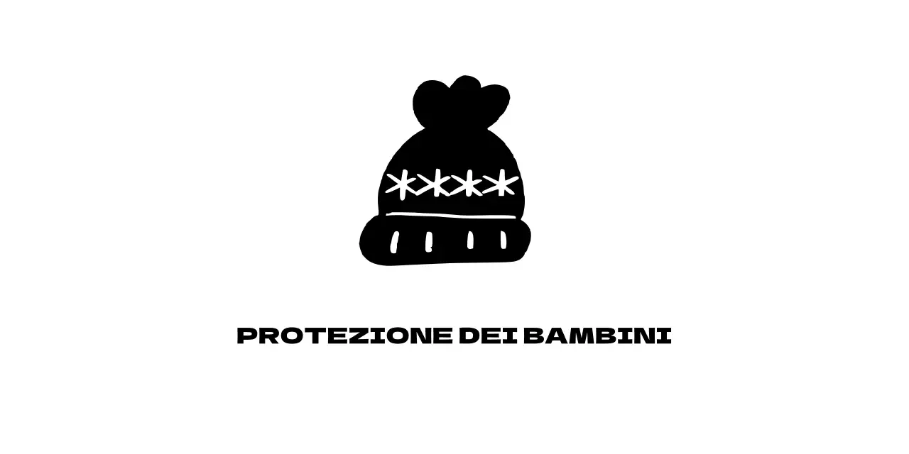 Logo della campagna con illustrazione di un simpatico cappello a maglia