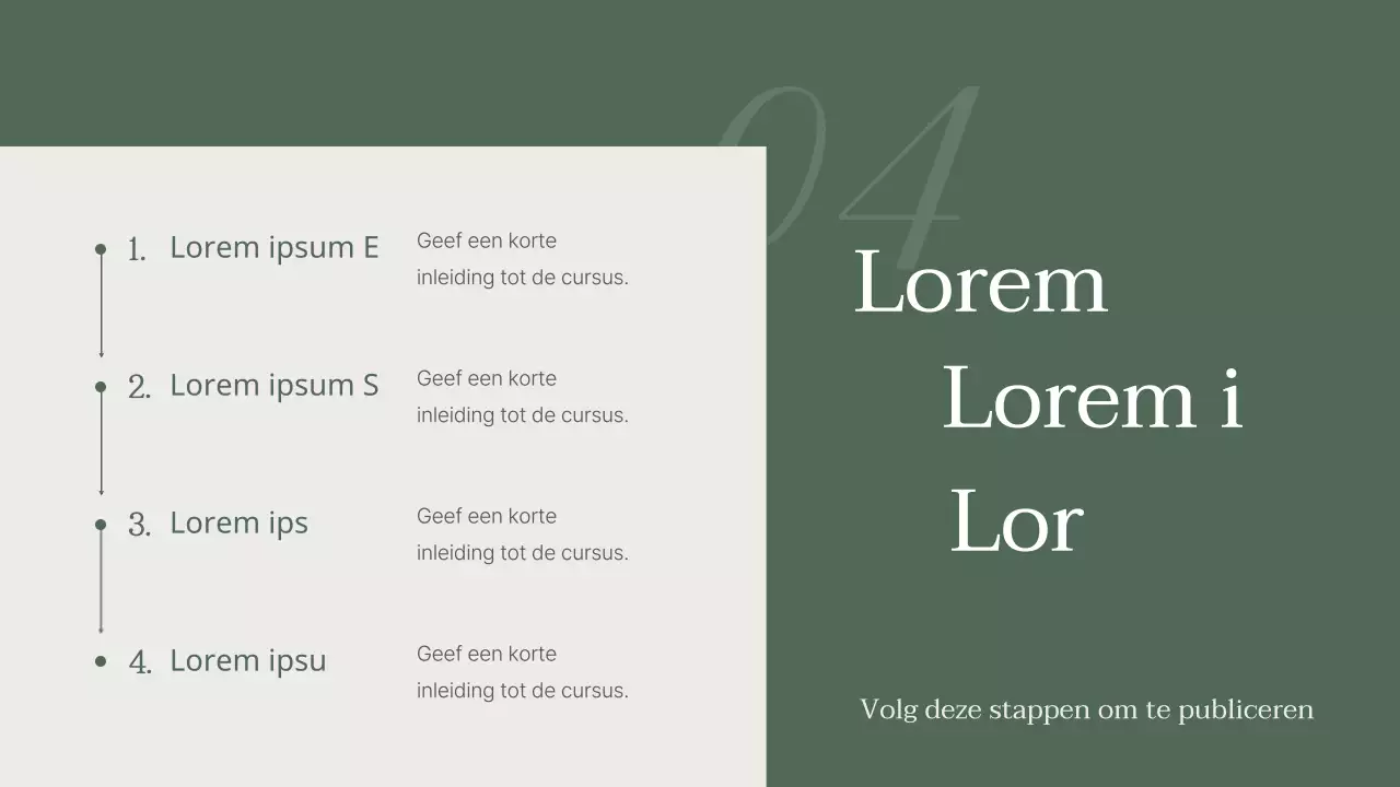 Een stijlvol boekvoorstel in kaki