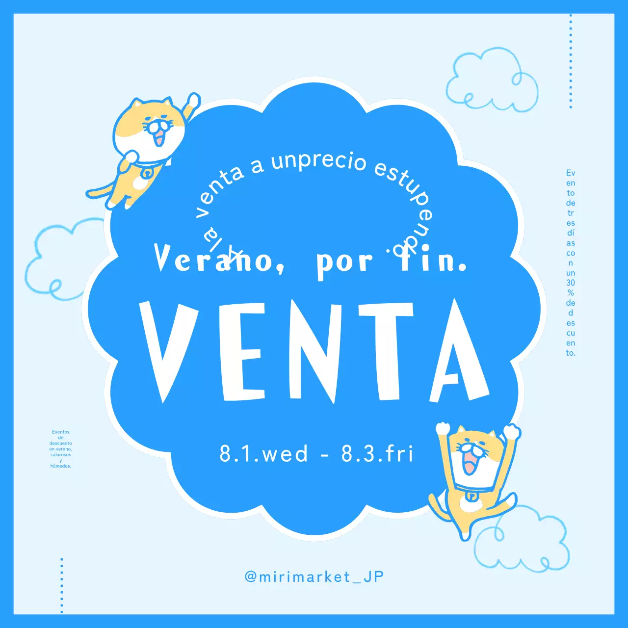 ¡Unas preciosas rebajas de verano en azul claro y azul!