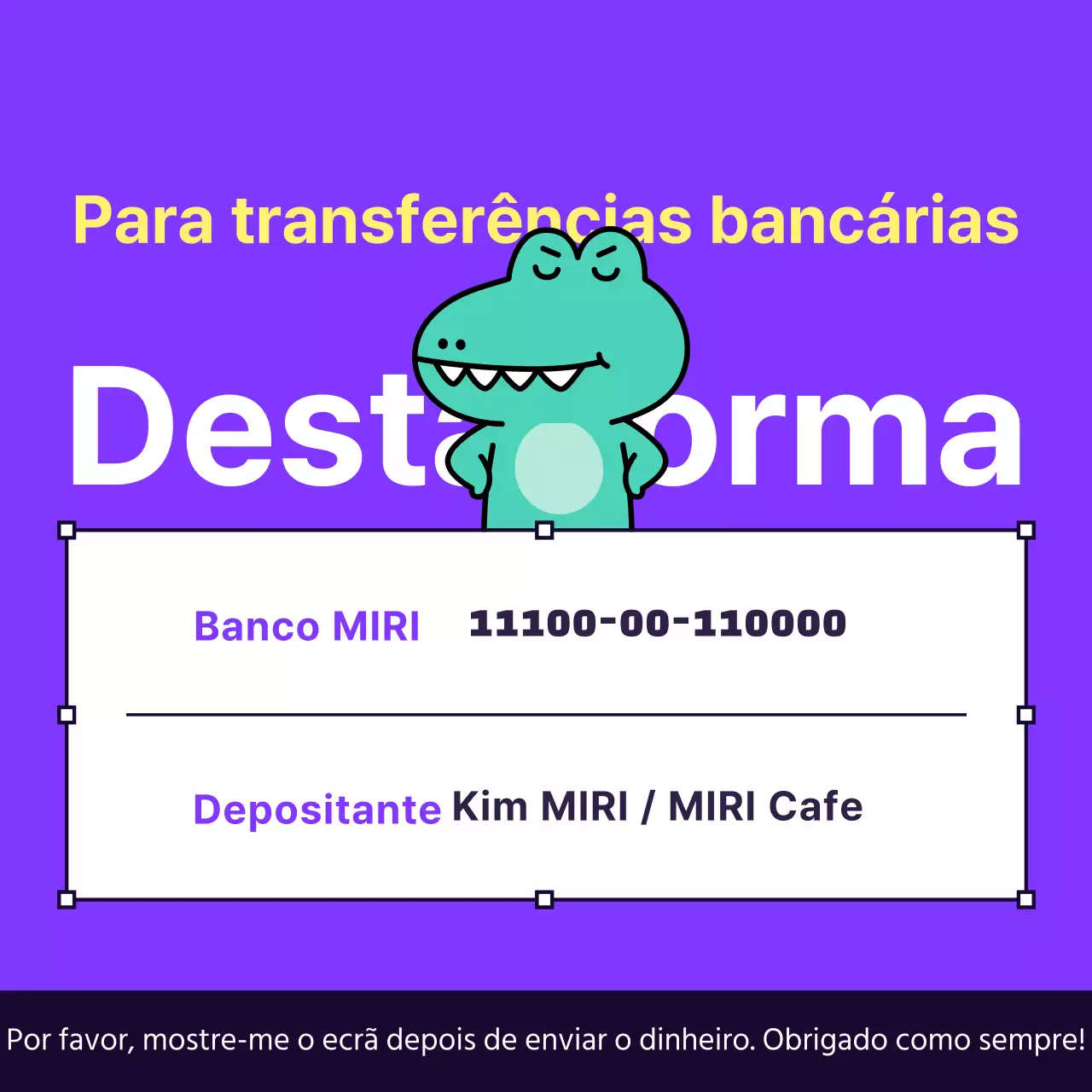 Um guia amarelo e branco para enviar dinheiro por depósito direto