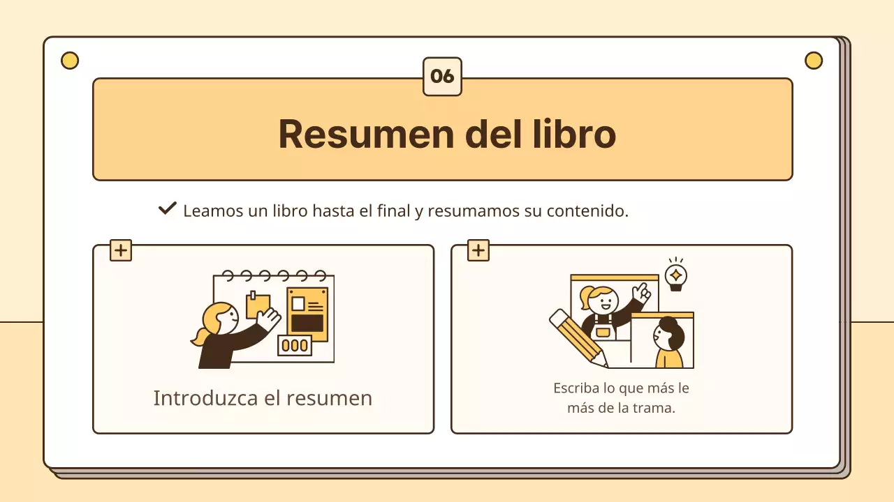 Recursos de habilidades lectoras para estudiantes de amarillo y blanco